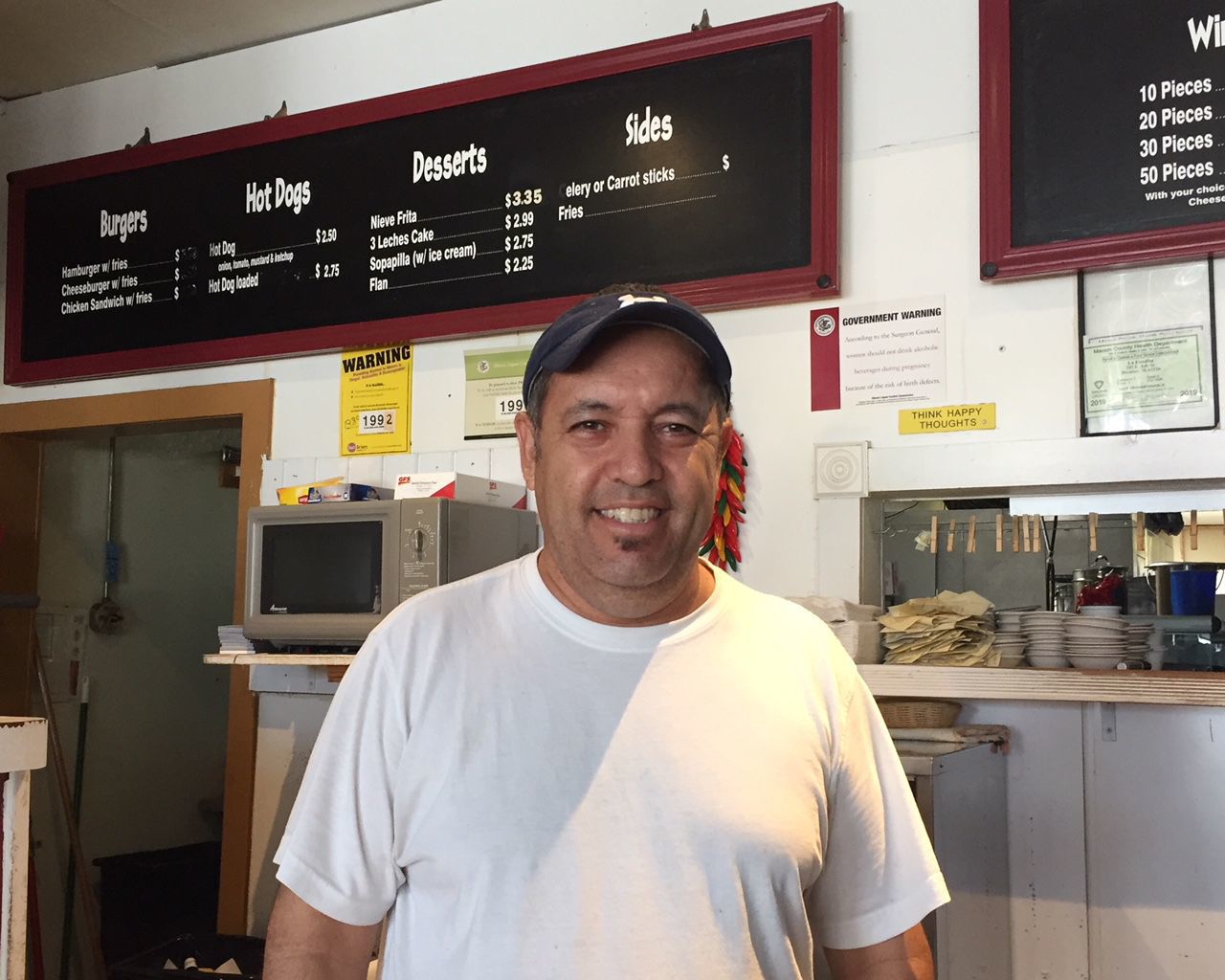 Raul Sustaita, owner of La Fondita
